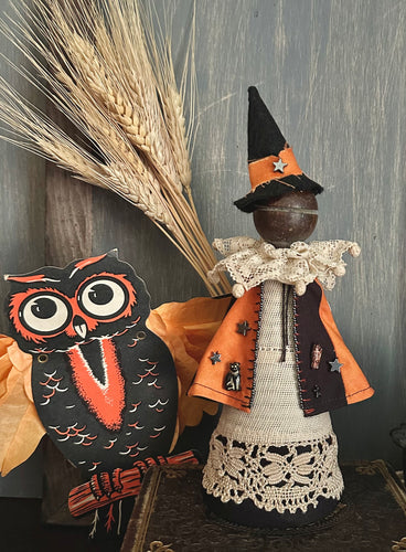 Clown Peg Doll