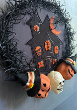 Load image into Gallery viewer, Haunted House Wreath