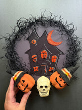 Load image into Gallery viewer, Haunted House Wreath