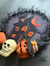 Load image into Gallery viewer, Haunted House Wreath