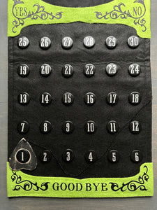 Ouija Countdown Calendar- Neon Green