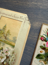 Load image into Gallery viewer, Antique and Vintage Winter and Holiday Ephemera Lot
