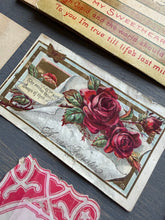 Load image into Gallery viewer, Antique and Vintage Valentines Ephemera Lot