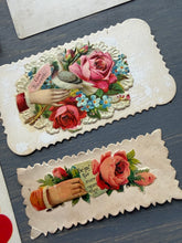 Load image into Gallery viewer, Antique and Vintage Valentines Ephemera Lot