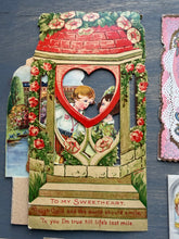 Load image into Gallery viewer, Antique and Vintage Valentines Ephemera Lot