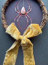 Load image into Gallery viewer, Frsoty Pink Spider Wreath