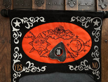 Load image into Gallery viewer, Black/Orange Ouija Countdown Calendar