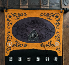 Load image into Gallery viewer, Orange Ouija Countdown Calendar