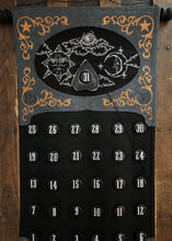 Load image into Gallery viewer, Grey/Black Ouija Countdown Calendar