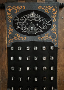 Grey/Black Ouija Countdown Calendar