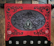 Load image into Gallery viewer, Red Ouija Countdown Calendar