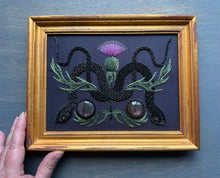 Load image into Gallery viewer, Double Thistle Serpent Moons