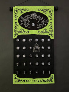 Lime Ouija Countdown Calendar