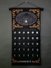 Load image into Gallery viewer, Black/Charcoal Ouija Countdown Calendar