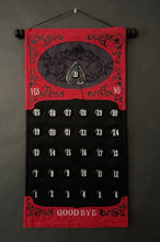 Load image into Gallery viewer, Red Ouija Countdown Calendar