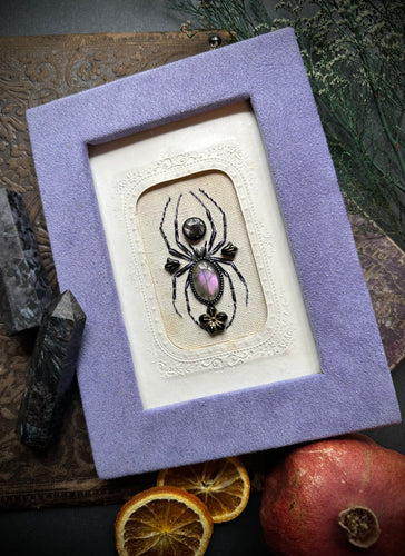 Her Familiars-  Purple Labradorite