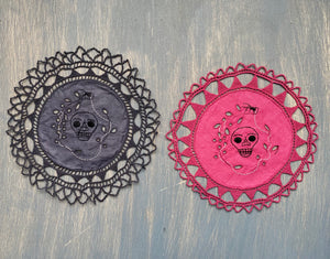 Spiders Home Doily