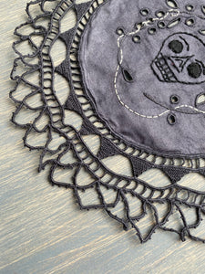 Spiders Home Doily