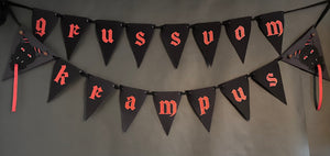 Gruss Vom Krampus Banner