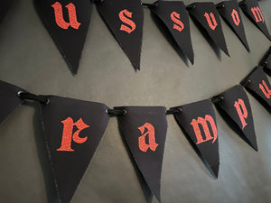 Gruss Vom Krampus Banner